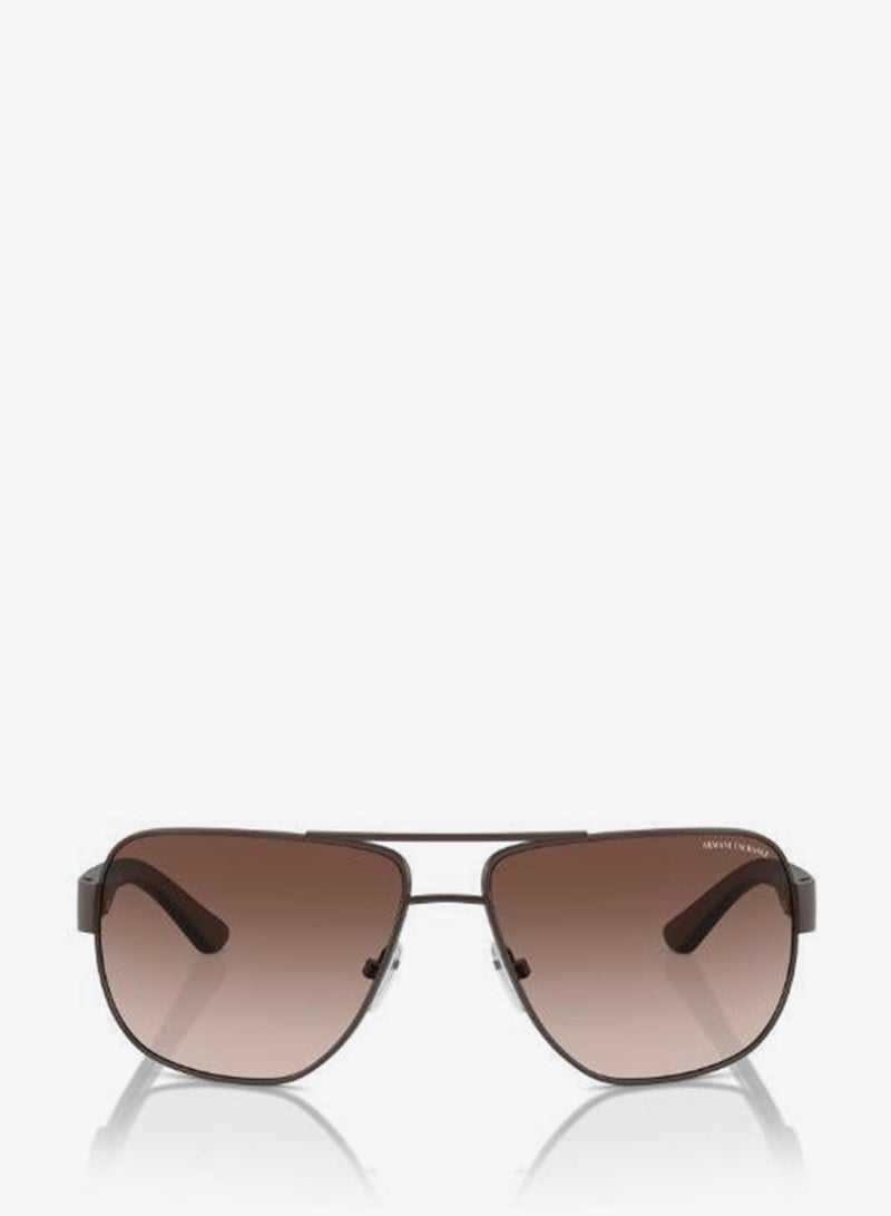Armani Exchange 0Ax2012S Aviator Sunglasses - Image 2