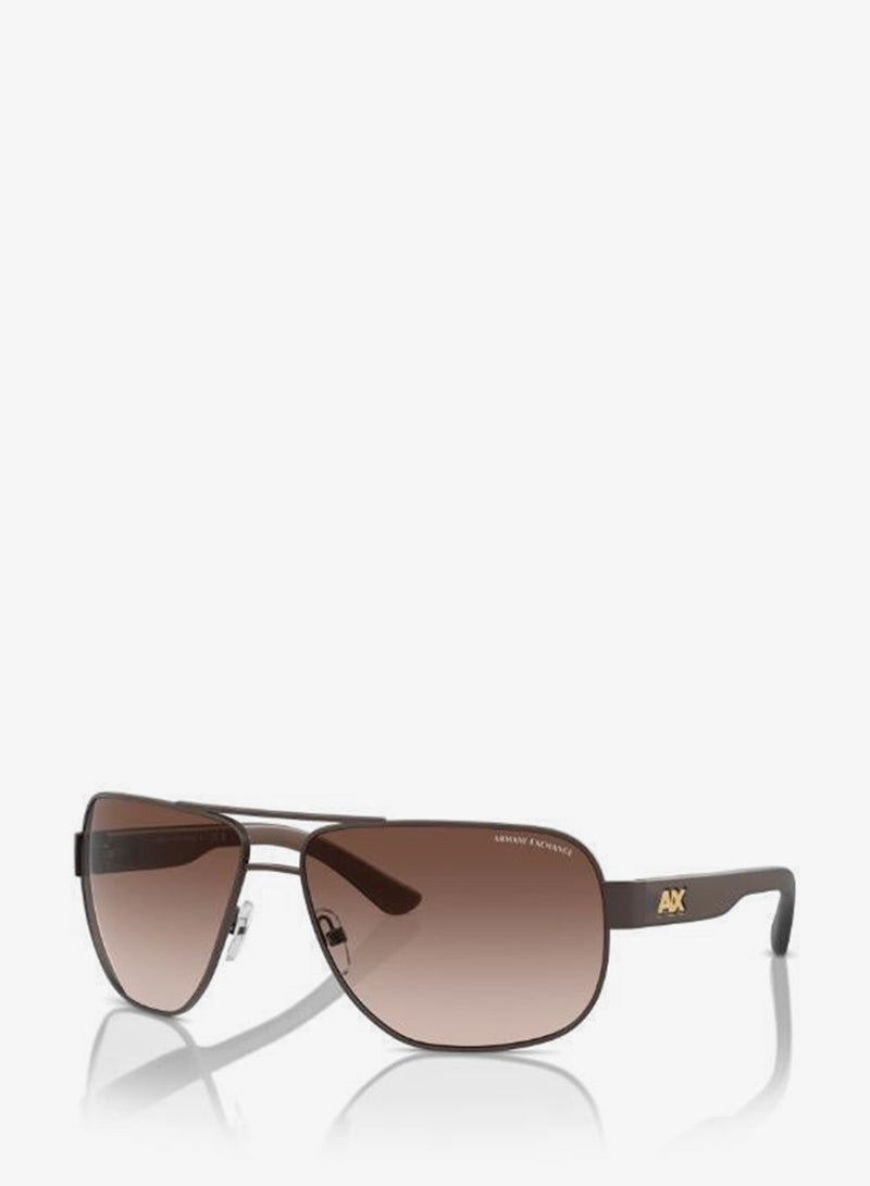 Armani Exchange 0Ax2012S Aviator Sunglasses - Image 5