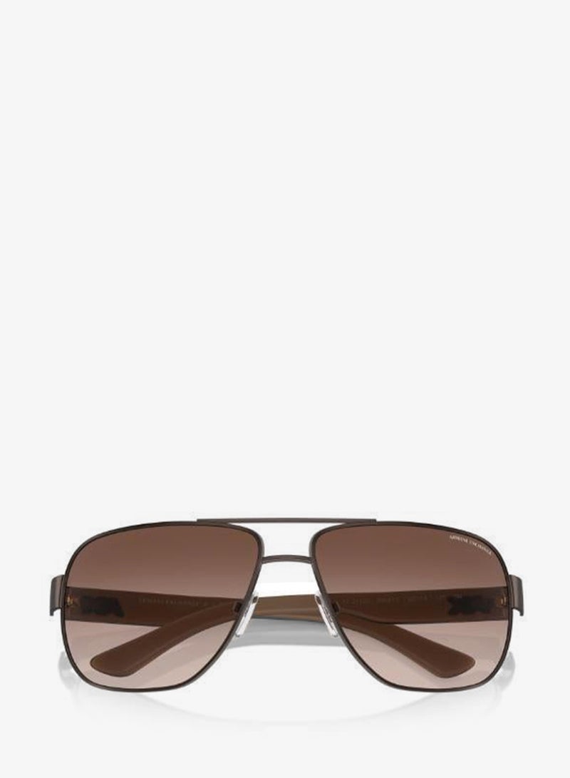 Armani Exchange 0Ax2012S Aviator Sunglasses - Image 3