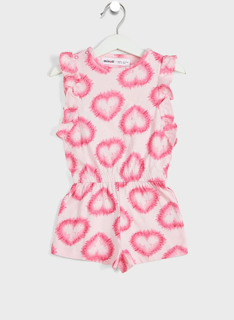 MINOTI Infant Aop Print Playsuit