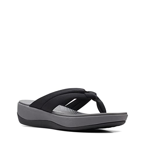 Clarks Women's Arla Kaylie Flip-Flop, Black, 7 - Image 3