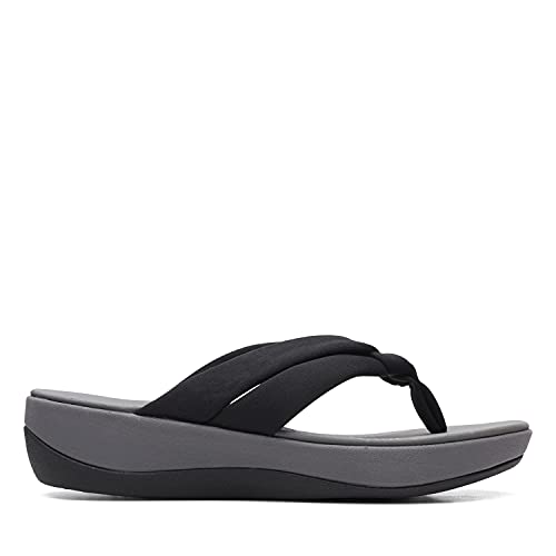 Clarks Women's Arla Kaylie Flip-Flop, Black, 7 - Image 2