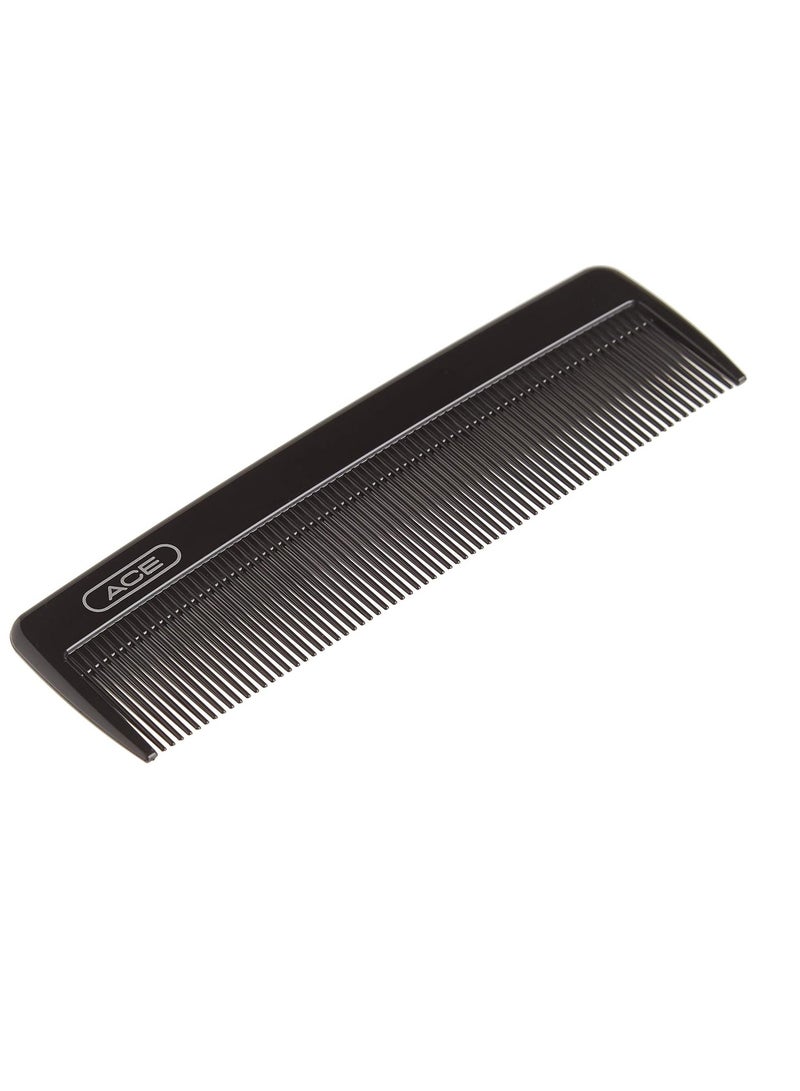 Goody GOODY Ace Classic Bobby Pocket and Purse Hair Comb - 5 Inch, Black - Great for All Hair Types - Fine Comb Teeth for Thin to Medium Hair - Image 1
