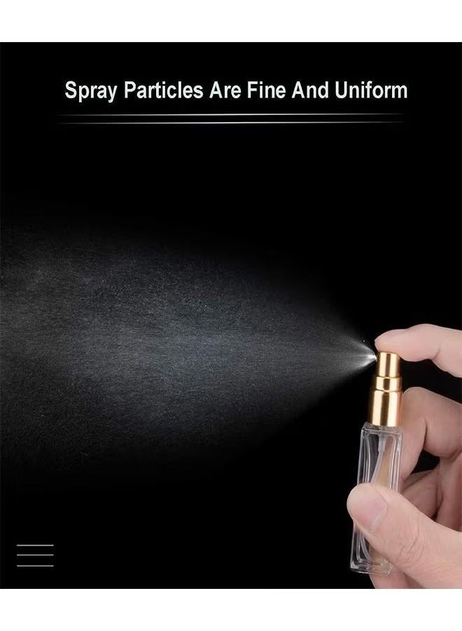 6 Pcs Refillable Empty Perfume Bottles 10ml,Mini No Leak Portable Travel Size Perfume Glass Bottles With Sprayer,Can Be Sprayed At Any Time During Business Trip Or Travel - Image 4