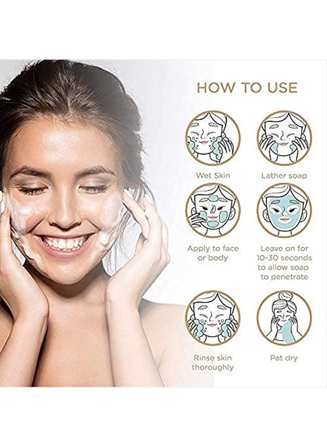 OMIC LIGHTEN-UP Lactic Acid Exfoliating Soap | 7.7 oz / 200 g | Brightening Bar, AHA Soaps, Fade Dark Spots on: Knees, Body, Armpits | with Shea Butter, Apricot, Milk Protein - Image 5