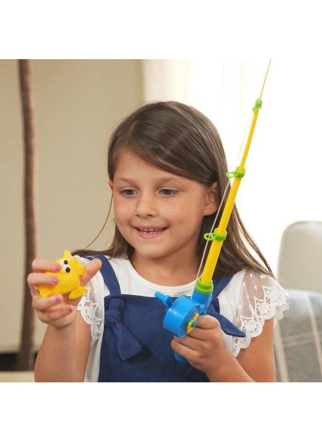 Pressman Let’S Go Fishin’ 123 In The Sea! Practice Counting Shapes And Colors Game Ages 4 And Up 14 Players  - Image 5
