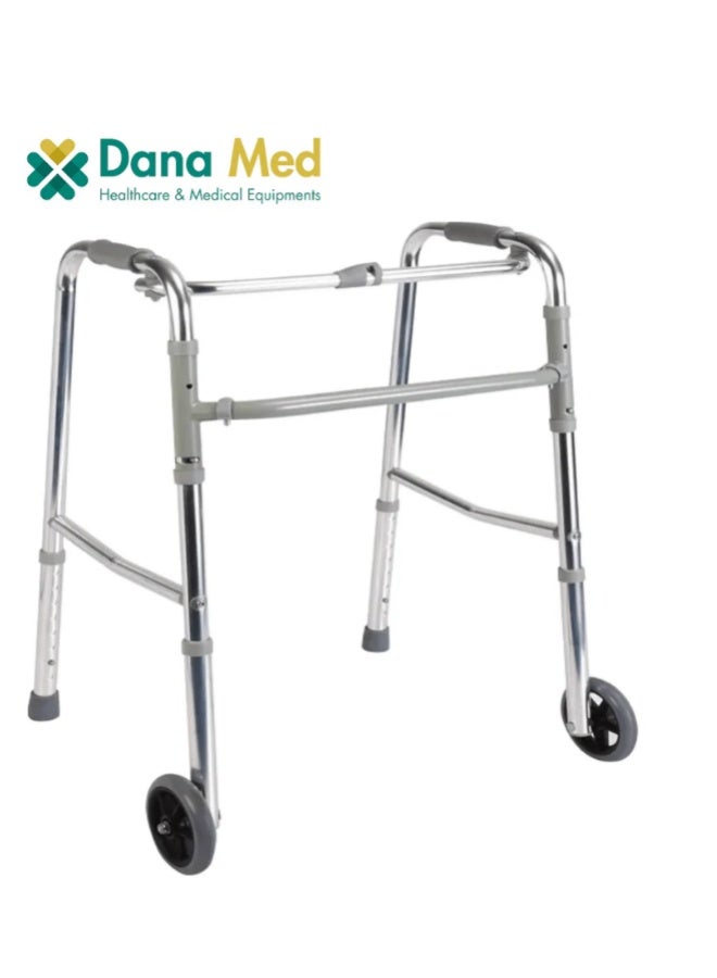 DANAMED | مشاية منزلية قابلة لتعديل الارتفاع بعجلتين - Image 1