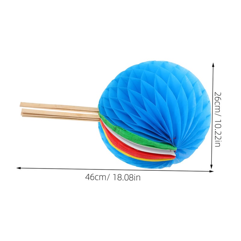 Colorful Reusable Cheerleading Hand Flowers For Dance Performance School Sports - Image 3