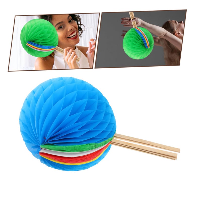 Colorful Reusable Cheerleading Hand Flowers For Dance Performance School Sports - Image 5