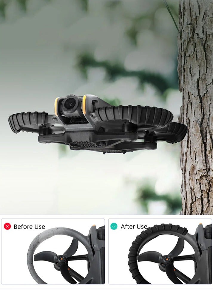 سني لايف غطاء حماية AVATA 2 ضد التصادم، واقي من الخدوش للمراوح، لوحة حماية خلفية ضد التصادم. - Image 2