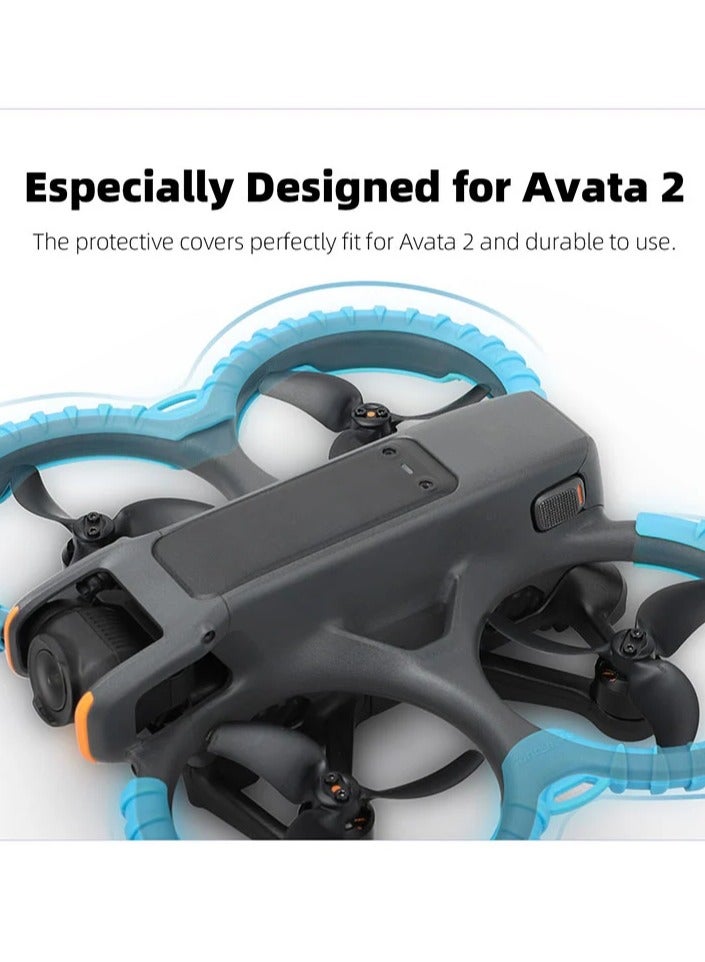 سني لايف غطاء حماية AVATA 2 ضد التصادم، واقي من الخدوش للمراوح، لوحة حماية خلفية ضد التصادم. - Image 1