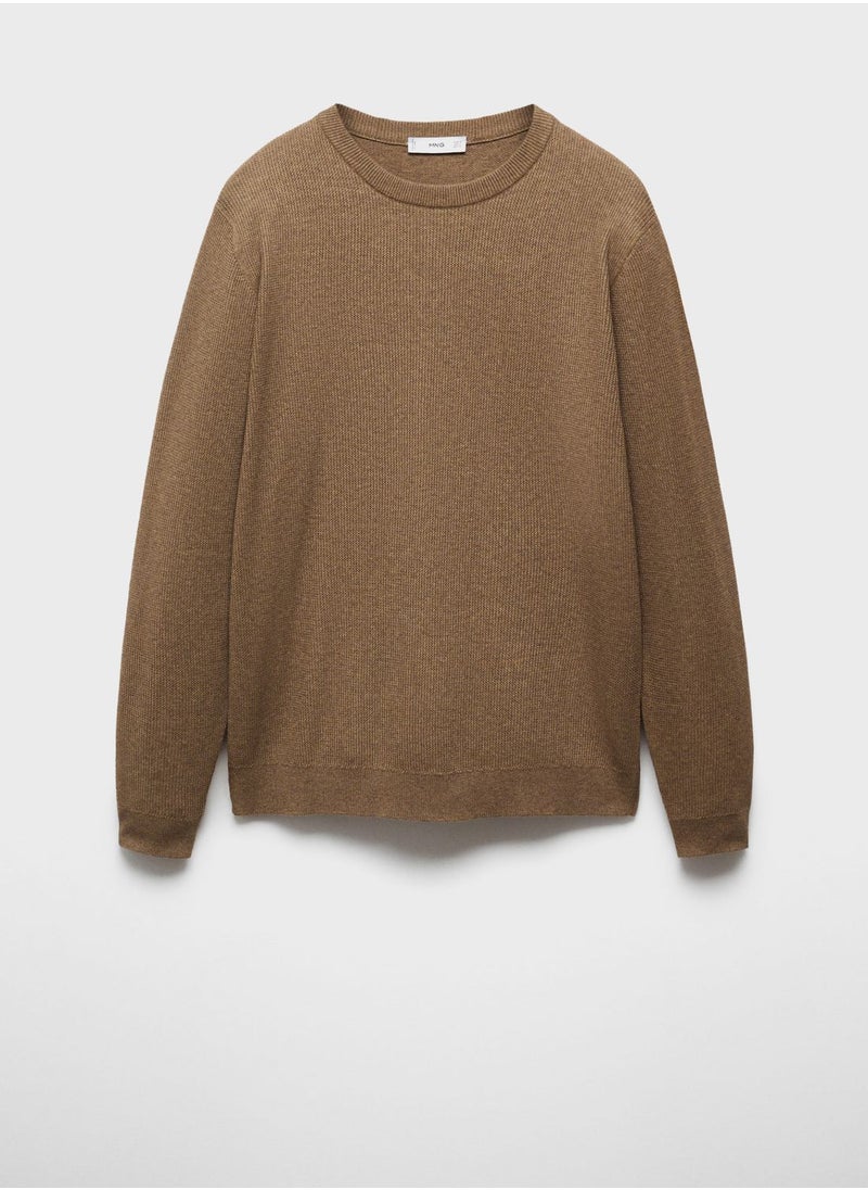 Mango Man - Essential Crew Neck Sweater - Image 1