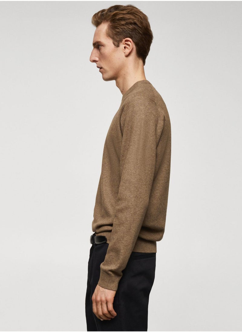 Mango Man - Essential Crew Neck Sweater - Image 1