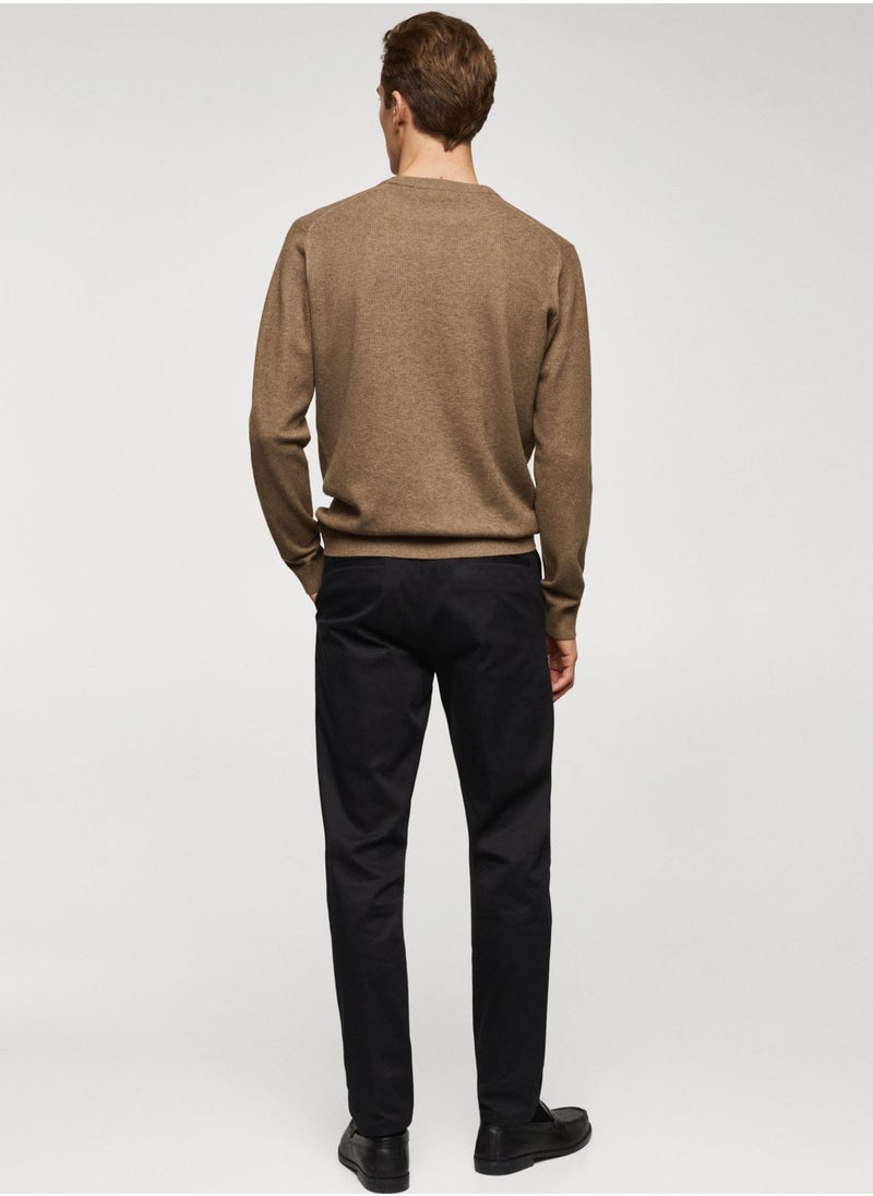 Mango Man - Essential Crew Neck Sweater - Image 1