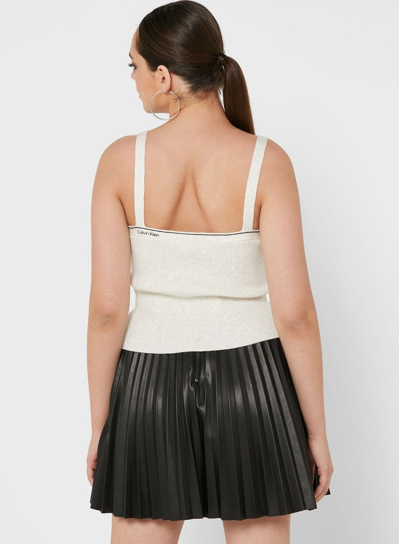 Knitted Crop Top