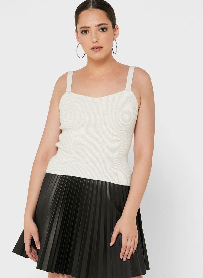 Knitted Crop Top