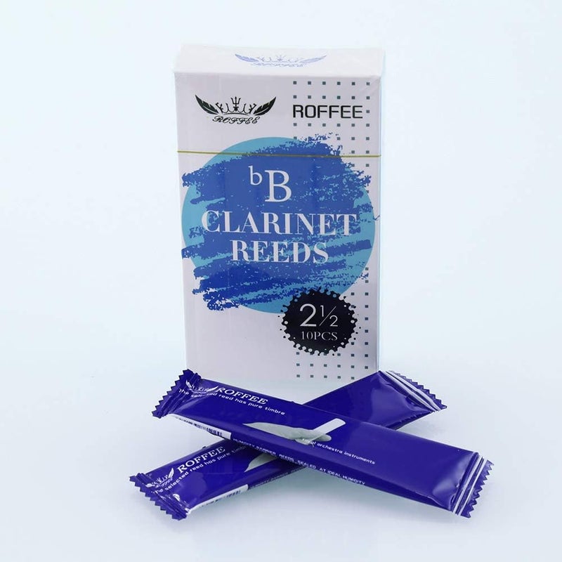 Rofee Bb clarinet reeds strength 2.5,10 pcs/box,individual packing - Image 2