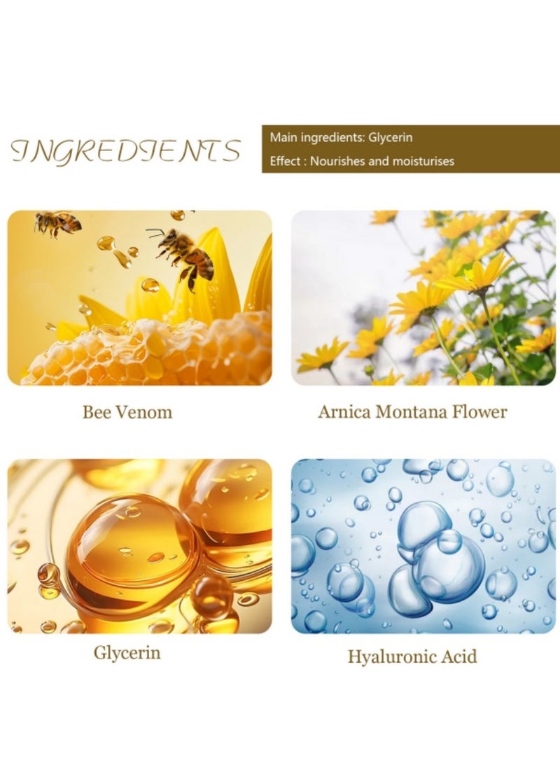 Water Ice Levin - Bee Venom, Skin Care Gentle Cleansing and Moisturizing Skin Care Skin, External Use, 50g - Image 1