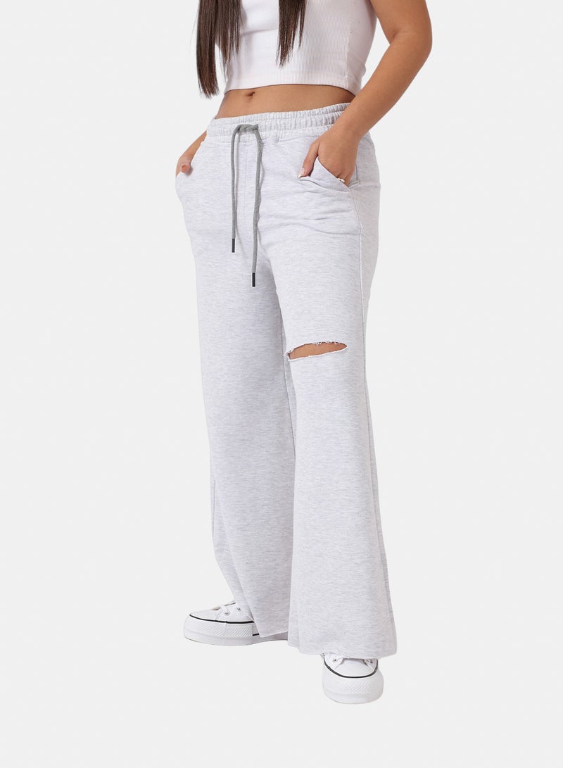 belle Elastic Waist Flare Pants - Image 3