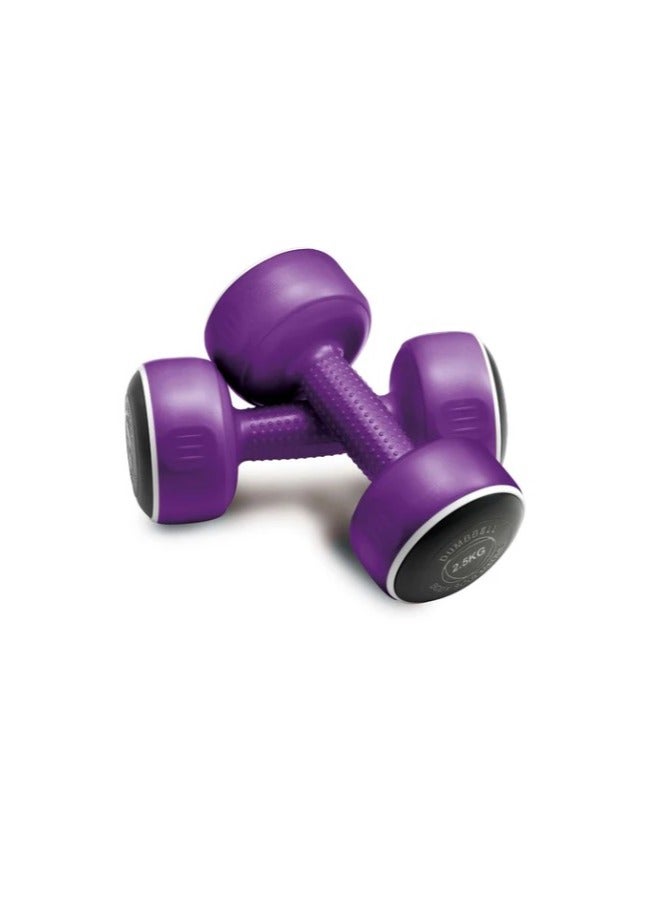 بودي سكلبتشر مجموعة دمبل فينيل بأوزان متعددة  الوزن: 5 كجم, 2.5 كجم في كل منها - Image 1