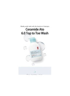 illiyoon ILLIYOON - Ceramide Ato 6.0 Top To Toe Wash 500 ml  - Image 3