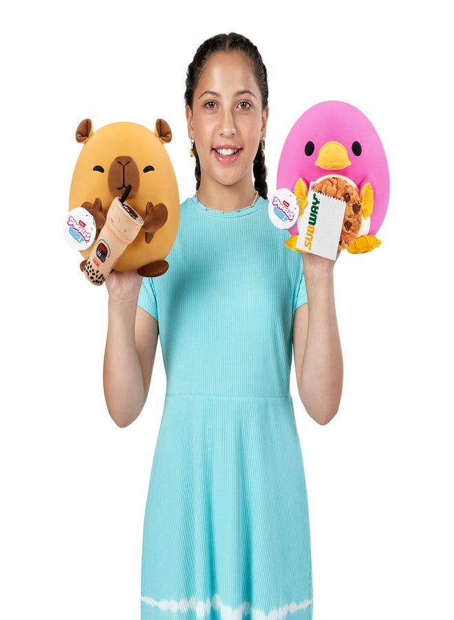 Snackles 77605N Platypus (Subway, Cookie) Bunny Series 2 Large Plush Toy, Small (20 cm) - Image 3