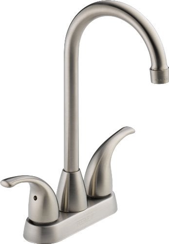 Peerless Tunbridge 2-Handle Bar-Prep Kitchen Sink Faucet, Stainless P288LF-SS - Image 5