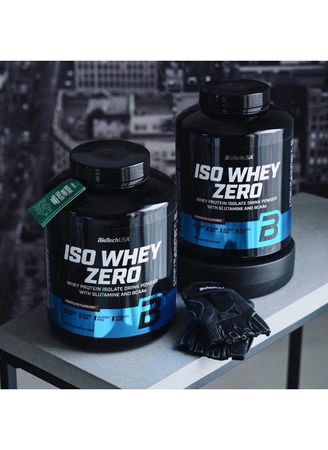 BioTechUSA - BioTechUSA Iso Whey ZERO | Gluten, Sugar FREE | Lactose Reduced | Premium Whey Protein Isolate, 2.27 kg, Chocolate-Toffee - Image 1