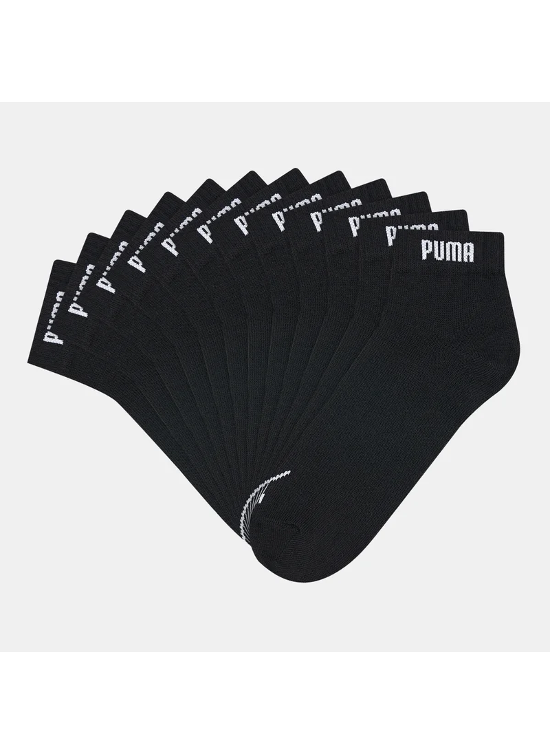 PUMA Men's Elements Quarter-Crew Socks (6 Pack)