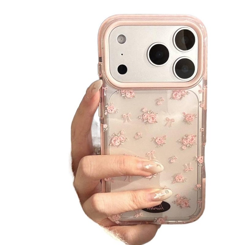 MagSafe Case, Drop Protection, Strong Magnetic, TPU, Shockproof Cover for iPhone 15 / 15 Plus / 15 Pro / 15 Pro Max, Floral - Layan Lure - Image 4