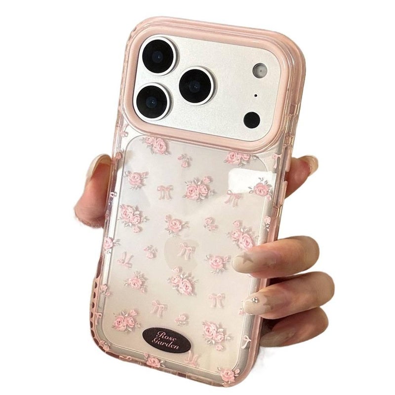 MagSafe Case, Drop Protection, Strong Magnetic, TPU, Shockproof Cover for iPhone 15 / 15 Plus / 15 Pro / 15 Pro Max, Floral - Layan Lure - Image 2
