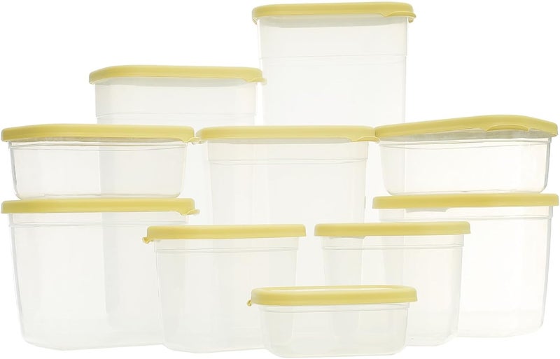 Aksa My Fridge High Container Set - 10 Pieces - Money - Image 1