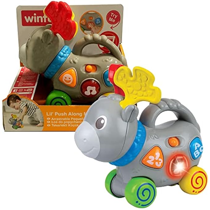 WIN FUN LIL' PUSH ALONG MOOSE - Image 1
