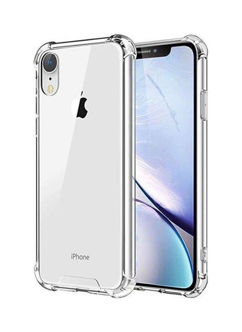 Iphone Xr  CaseCrystal Cover Case [Shock Absorption] With Transparent  Plastic Back Plate Clear