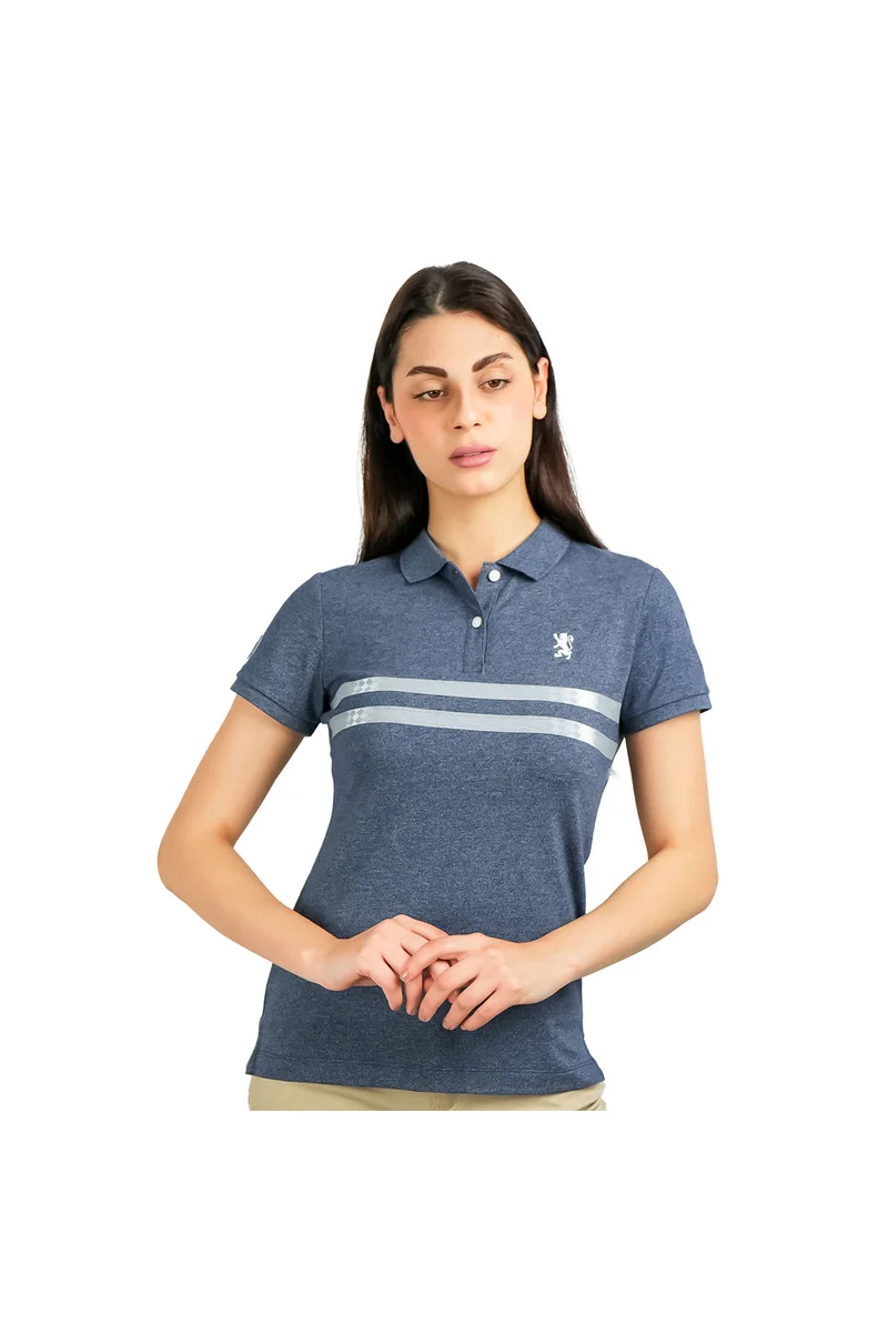 GIORDANO Women's Cotton Lycra Piqué Polo Shirt