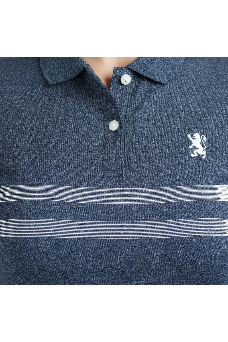 GIORDANO Women's Cotton Lycra Piqué Polo Shirt