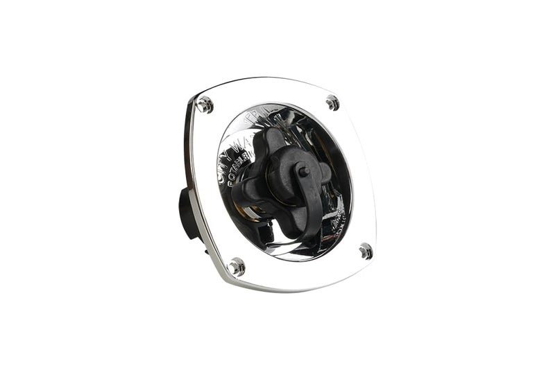 SEAFLO Wall Mount Pressure Regulated Water Inlet Chrome
