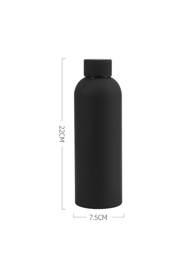 Silicone Coated Metal Sports Water Bottle for Hot & Cold Liquid Insulation - Image 4
