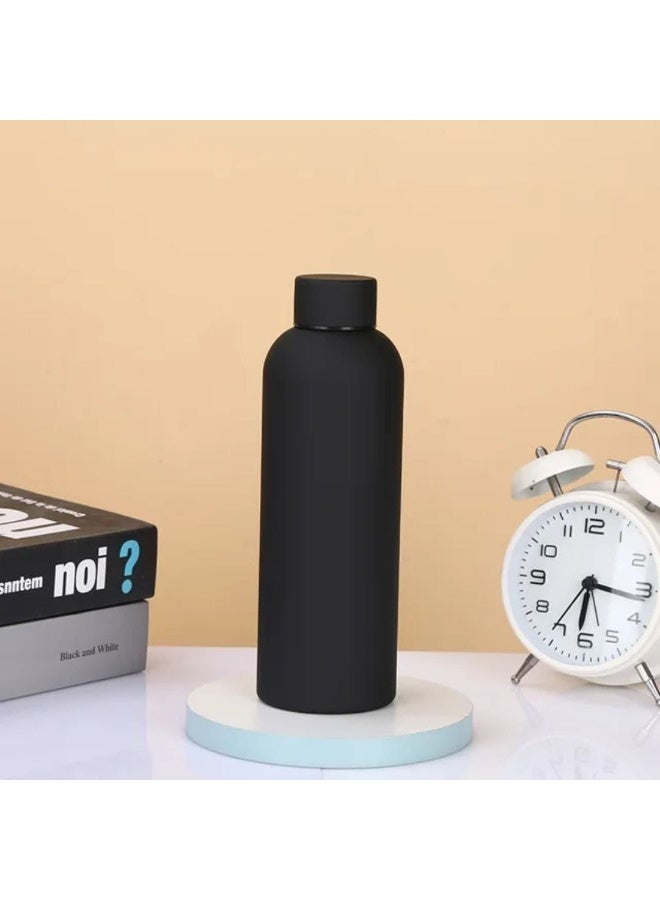 Silicone Coated Metal Sports Water Bottle for Hot & Cold Liquid Insulation - Image 3