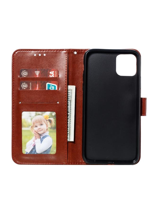 S-TOP Case For iPhone 15 Pro Mandala Embossing Pattern Horizontal Flip Leather Phone Case - Image 4