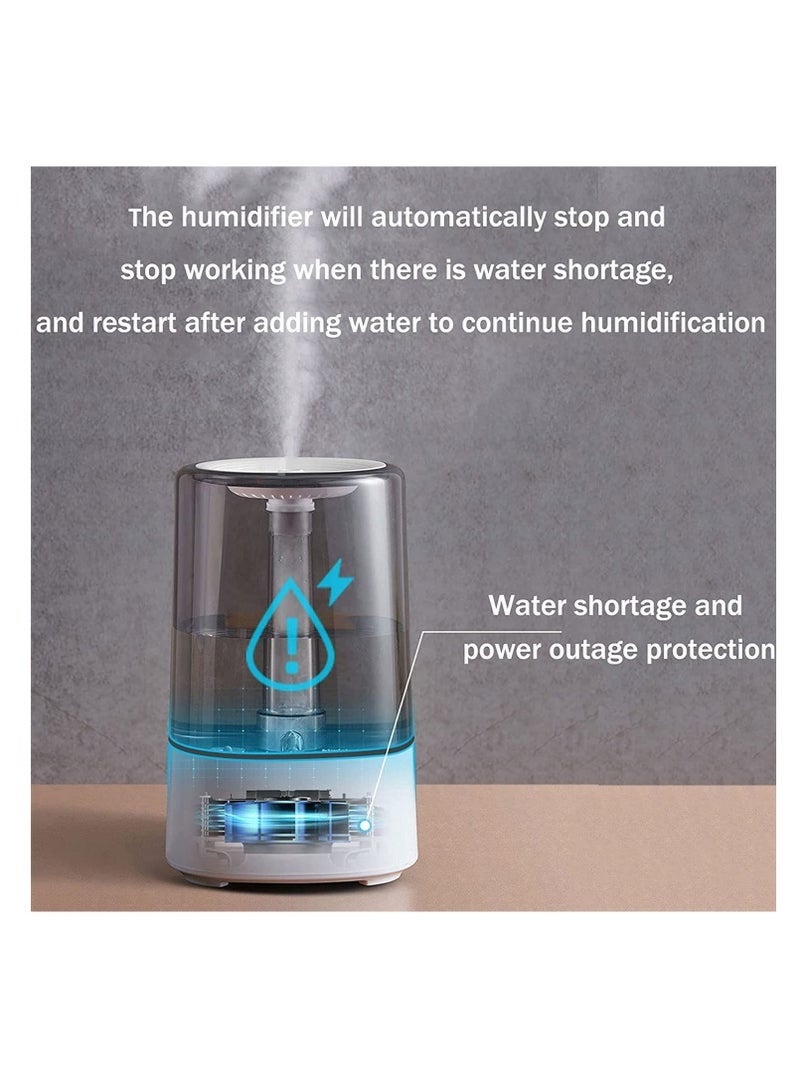 Arabest Waterless Auto Shut Off Ultrasonic Air Humidifier for Bedroom and Home - Image 5