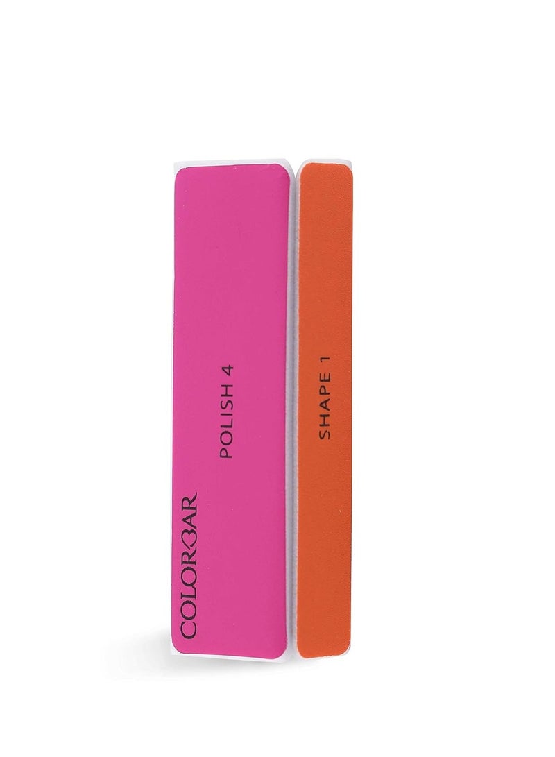 Colorbar High quality 4 Way Nail Buffer Shape Smooth Buff Polish Nails - Image 4
