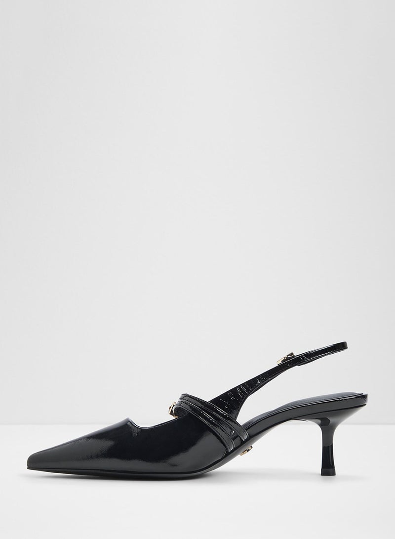 الدو صنادل هالسيه بكعب sling back - Image 2