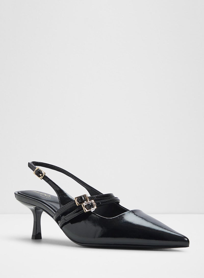 الدو صنادل هالسيه بكعب sling back - Image 3