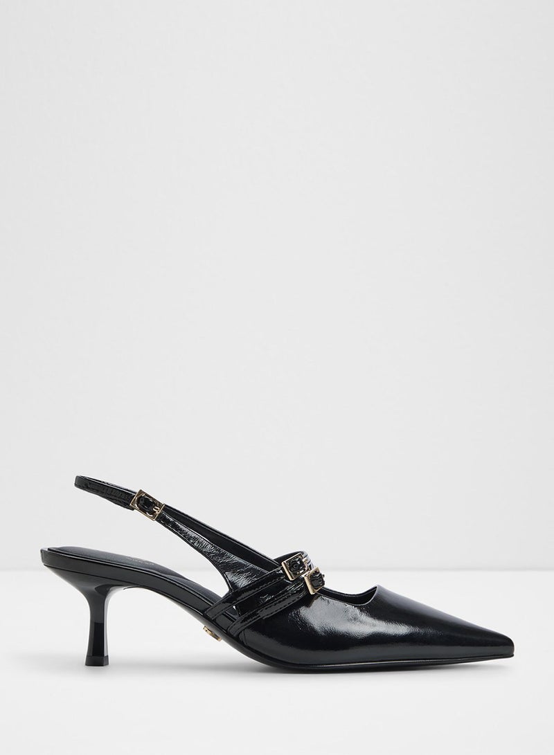 الدو صنادل هالسيه بكعب sling back - Image 1