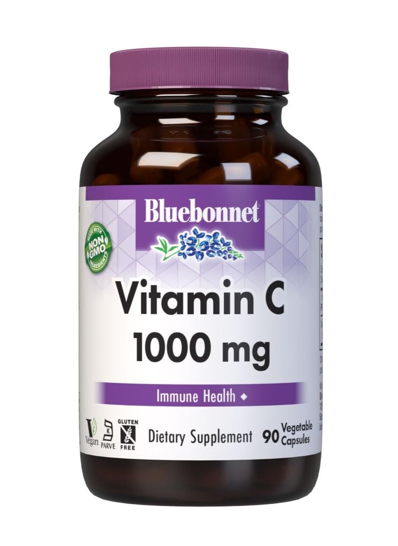 Bluebonnet Nutrition - Blue Bonnet Vitamin C 1000 Mg - 90 Capsules - Image 1