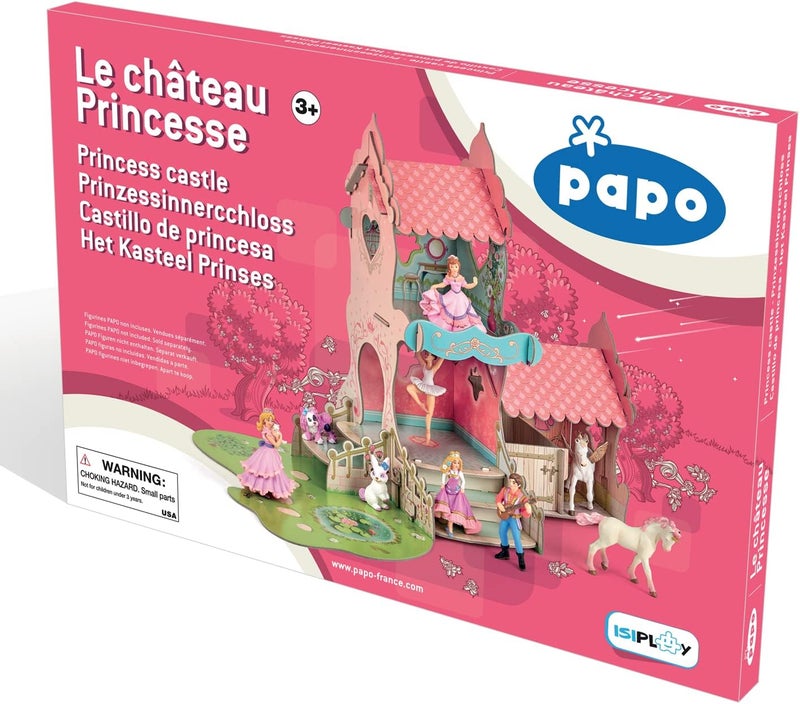 Papo HandPainted Figurine The Enchanted World Princess Castle 60151 Collectible for Children Suitable for Boys and Girls from 3 Years Old - Image 5