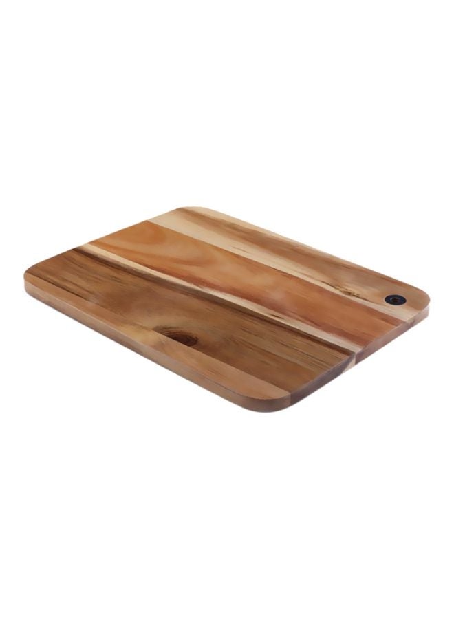 Large Bamboo Cutting Board Brown 37.6x27.7x1.5cm 