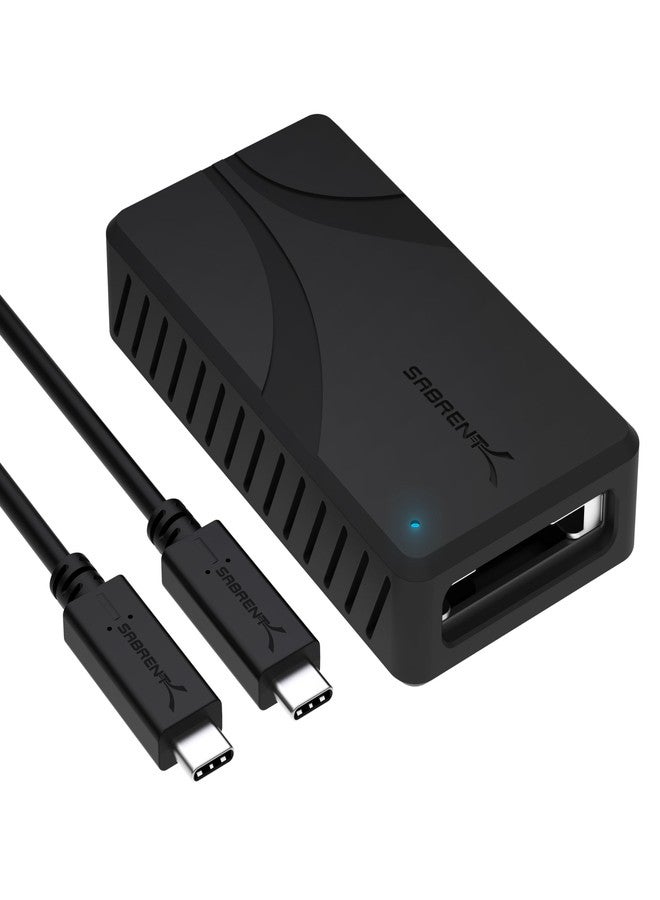 SABRENT USB4 CFexpress Type B Card Reader - 40Gbps Transfer Speed, Aluminum Alloy Body, Detachable USB-C Cable, Silicone Sleeve, OTG Support - Compatible with Cameras, Laptops, and Cages (CR-U4XB) - Image 1