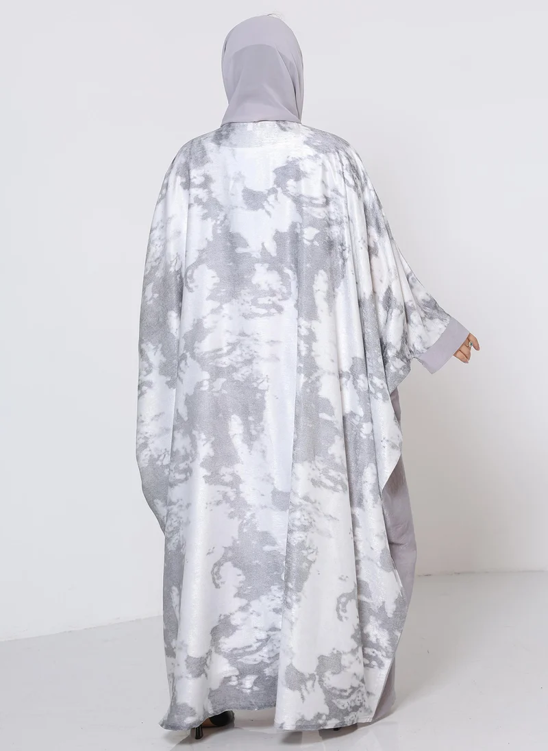 Fennah Open Shimmer Abaya